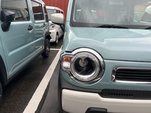 ハスラー ハイブリッドＧ　届出済未使用車　ＡＡＣ　ＰＳ　ＰＷ　キーレス　スマート　集中Ｄ　クルコン　４ＷＤ　コーナー　寒冷　ＷエアＢ　ＳＡＢ　ＡＢＳ　ＥＳＣ　盗難　イモビ　Ｓヒーター　Ｆフラット　Ｐガラス　ＲＨ（5枚目）