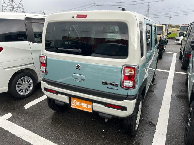 ハスラー ハイブリッドＧ　届出済未使用車　ＡＡＣ　ＰＳ　ＰＷ　キーレス　スマート　集中Ｄ　クルコン　４ＷＤ　コーナー　寒冷　ＷエアＢ　ＳＡＢ　ＡＢＳ　ＥＳＣ　盗難　イモビ　Ｓヒーター　Ｆフラット　Ｐガラス　ＲＨ（8枚目）