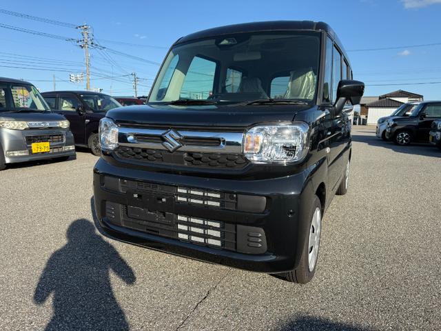 スペーシア ハイブリッドＸ　運転席エアバッグ　デュアルセンサーブレーキ　サイドエアバッグ　電格ミラー　運転席助手席エアバッグ　ＥＳＰ　スマートキー　リモコンキー　ベンチシート　パワーウィンドウ　フルオートエアコン　オートライト（5枚目）