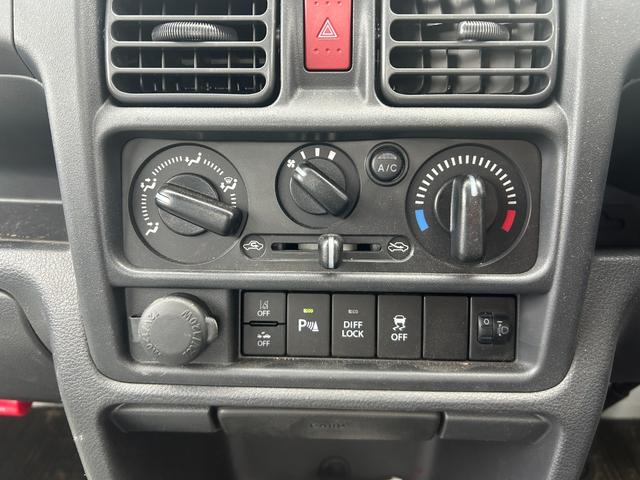 キャリイトラック バックモニター 横滑り防止装置 クリアランスソナー 衝突被害軽減ブレーキ レーンアシスト エアコン(29枚目)