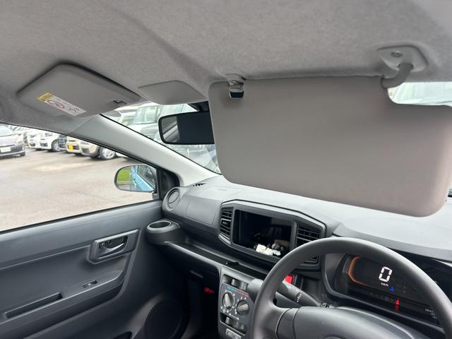 ミライース エアコン 盗難防止システム クリアランスソナー 衝突被害軽減ブレーキ アイドリングストップ 横滑り防止装置(44枚目)