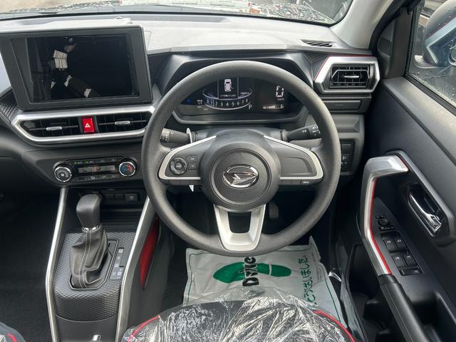 ロッキー オートエアコン プッシュスタート アルミホイール 盗難防止システム 衝突被害軽減ブレーキ アイドリングストップ 横滑り防止装置 クリアランスソナー(44枚目)