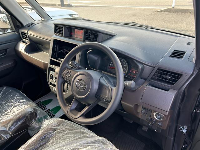 トール Ｘ　エアコン　オートライト　片側電動スライドドア　プッシュスタート　衝突被害軽減ブレーキ　アイドリングストップ　横滑り防止装置　クリアランスソナー（43枚目）