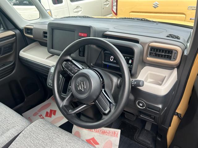 スペーシア ハイブリッドG AAC PS PW キーレス スマート 集中D 両側S コーナー 寒冷 WエアB SAB ABS 盗難 イモビ Fフラット ベンチS Pガラス RH(35枚目)