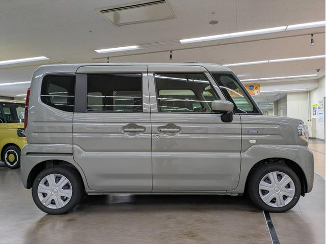 スペーシア ハイブリッドG 届出済未使用車 衝突被害軽減システム 盗難防止システム CVT オートライト アイドリングストップ オートエアコン LEDヘッドライト スマートキー ハイブリット(7枚目)