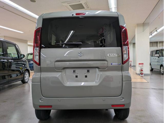 スペーシア ハイブリッドG 届出済未使用車 衝突被害軽減システム 盗難防止システム CVT オートライト アイドリングストップ オートエアコン LEDヘッドライト スマートキー ハイブリット(9枚目)
