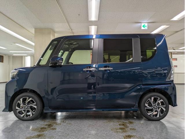 タント カスタムＸ　届出済未使用車　衝突被害軽減システム　盗難防止システム　アイドリングストップ　バックカメラ　シートヒーター　オートエアコン　ＬＥＤヘッドライト　スマートキー　両側電動スライドドア　純正ＡＷホイール（7枚目）