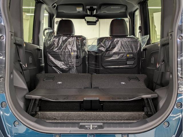 タント カスタムＸ　届出済未使用車　衝突被害軽減システム　盗難防止システム　アイドリングストップ　バックカメラ　シートヒーター　オートエアコン　ＬＥＤヘッドライト　スマートキー　両側電動スライドドア　純正ＡＷホイール（14枚目）