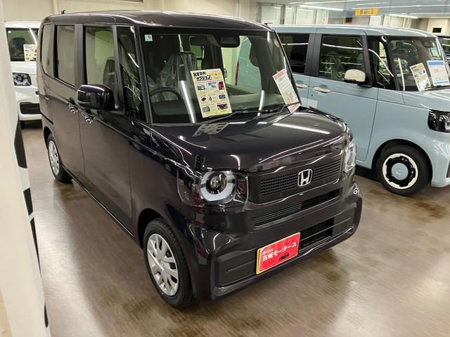 Ｎ－ＢＯＸ ベースグレード　届出済未使用車　衝突被害軽減システム　盗難防止システム　アイドリングストップ　バックカメラ　シートヒーター　オートエアコン　ＬＥＤヘッドライト　スマートキー　電動スライド　クルーズコントロール（6枚目）