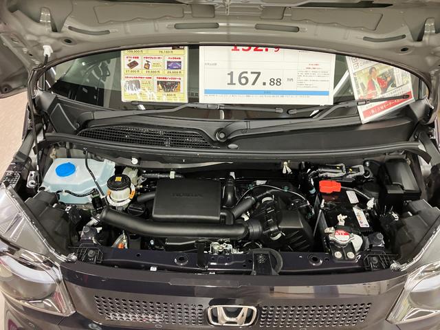 Ｎ－ＢＯＸ ベースグレード　届出済未使用車　衝突被害軽減システム　盗難防止システム　アイドリングストップ　バックカメラ　シートヒーター　オートエアコン　ＬＥＤヘッドライト　スマートキー　電動スライド　クルーズコントロール（46枚目）