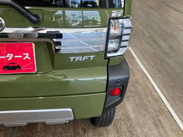 タフト Ｇ　クロムベンチャー　届出済未使用車　衝突被害軽減システム　盗難防止システム　ＣＶＴ　オートライト　アイドリングストップ　バックカメラ　シートヒーター　オートエアコン　ＬＥＤヘッドライト　スマートキー　純正ＡＷホイール（13枚目）