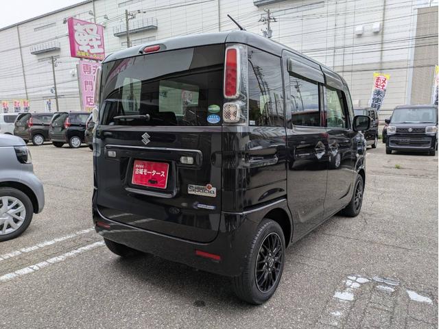 スペーシア ハイブリッドG ナビ付 衝突被害軽減システム 盗難防止システム CVT オートライト アイドリングストップ オートエアコン スマートキー スライドドア ETC(12枚目)