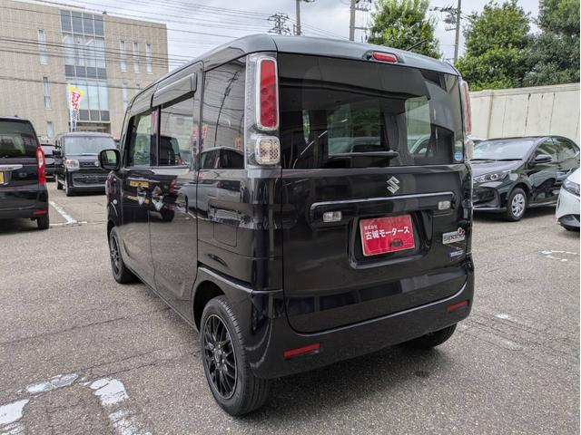 スペーシア ハイブリッドG ナビ付 衝突被害軽減システム 盗難防止システム CVT オートライト アイドリングストップ オートエアコン スマートキー スライドドア ETC(13枚目)