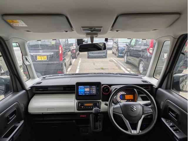 スペーシア ハイブリッドG ナビ付 衝突被害軽減システム 盗難防止システム CVT オートライト アイドリングストップ オートエアコン スマートキー スライドドア ETC(24枚目)