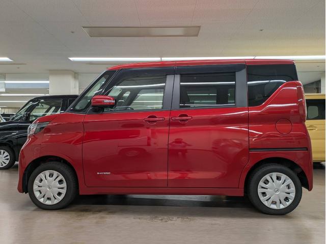 ルークス X 4WD 衝突被害軽減システム 盗難防止システム CVT オートライト アイドリングストップ バックカメラ シートヒーター オートエアコン スマートキー 電動スライドドア ハイブリット(9枚目)