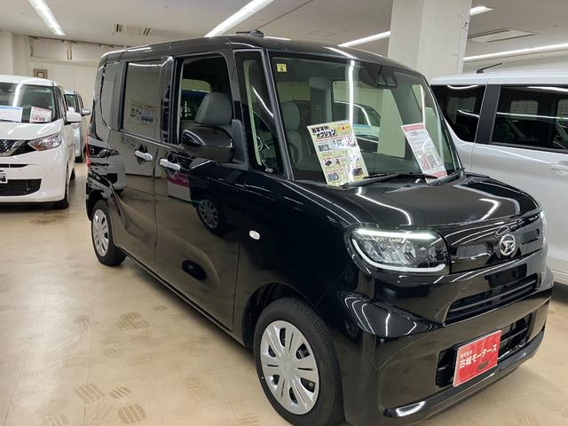 タント Ｘ　ナビ付　衝突被害軽減システム　盗難防止システム　ＣＶＴ　オートライト　アイドリングストップ　バックカメラ　シートヒーター　オートエアコン　ＬＥＤヘッドライト　スマートキー　電動スライドドア　ピラーレス（11枚目）