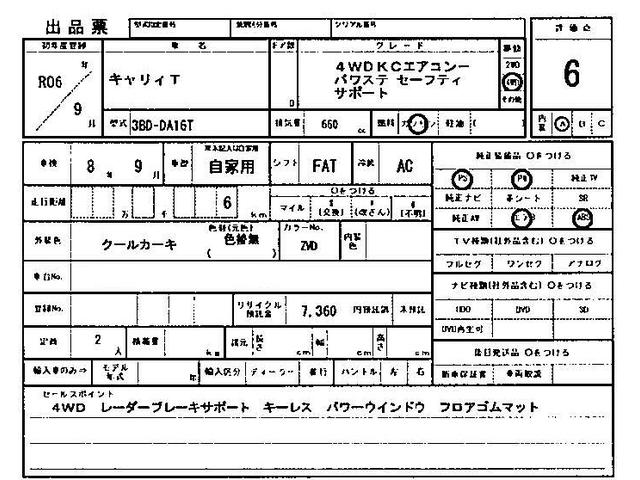 キャリイトラック KC パートタイム4WD 届出済未使用車 衝突被害軽減システム オートライト エアコン キーレスエントリー パワーウィンドウ アイドリングストップ AM/FMラジオ(3枚目)