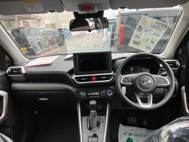 ロッキー Ｘ　ＨＥＶ　登録済未使用車　衝突被害軽減システム　盗難防止システム　ＣＶＴ　オートライト　オートエアコン　スマートキー　純正ＡＷホイール（26枚目）