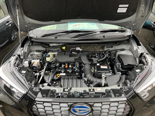 ロッキー Ｘ　ＨＥＶ　登録済未使用車　衝突被害軽減システム　盗難防止システム　ＣＶＴ　オートライト　オートエアコン　スマートキー　純正ＡＷホイール（44枚目）