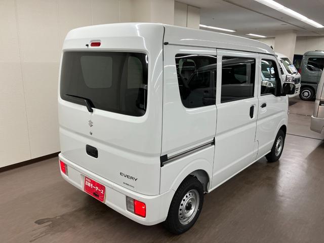 エブリイ ＰＡ　セーフティサポート　パートタイム４ＷＤ　オートライト　エアコン　アイドリングストップ　ＡＭ／ＦＭラジオ　ＵＶカットガラス　衝突安全ボディ（12枚目）