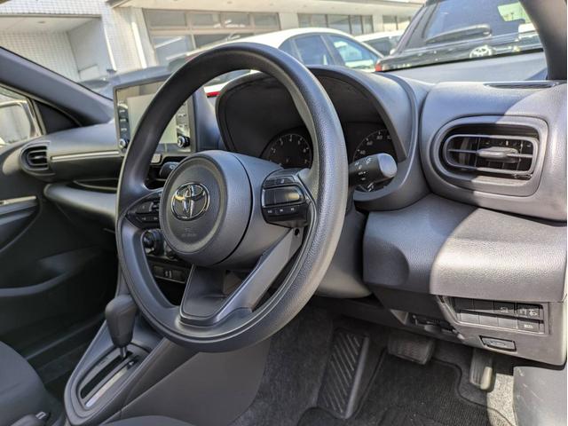 ヤリス X ディスプレイオーディオ付 衝突被害軽減システム 盗難防止システム CVT オートライト バックカメラ スマートキー ETC(28枚目)