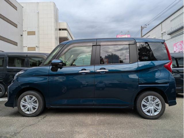 ルーミー G ナビ付 衝突被害軽減システム 盗難防止システム CVT オートライト アイドリングストップ バックカメラ オートエアコン スマートキー 両側電動スライドドア(9枚目)