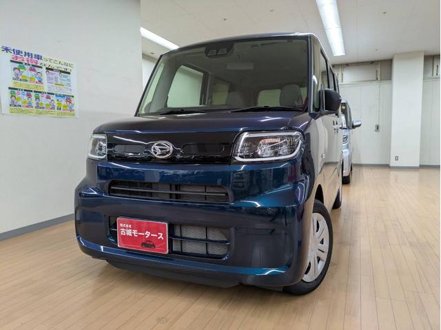 タント Ｘ　ナビ付　届出済未使用車　衝突被害軽減システム　盗難防止システム　オートライト　アイドリングストップ　バックカメラ　シートヒーター　オートエアコン　ＬＥＤヘッドライト　スマートキー　電動スライドドア（6枚目）