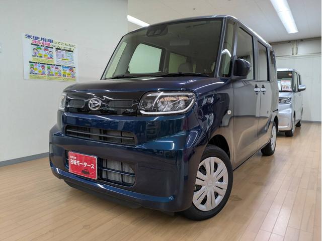 タント Ｘ　ナビ付　届出済未使用車　衝突被害軽減システム　盗難防止システム　オートライト　アイドリングストップ　バックカメラ　シートヒーター　オートエアコン　ＬＥＤヘッドライト　スマートキー　電動スライドドア（7枚目）