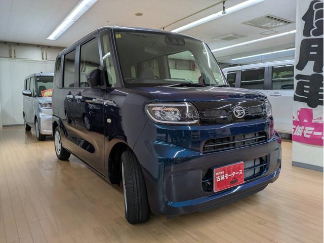 タント Ｘ　ナビ付　届出済未使用車　衝突被害軽減システム　盗難防止システム　オートライト　アイドリングストップ　バックカメラ　シートヒーター　オートエアコン　ＬＥＤヘッドライト　スマートキー　電動スライドドア（8枚目）