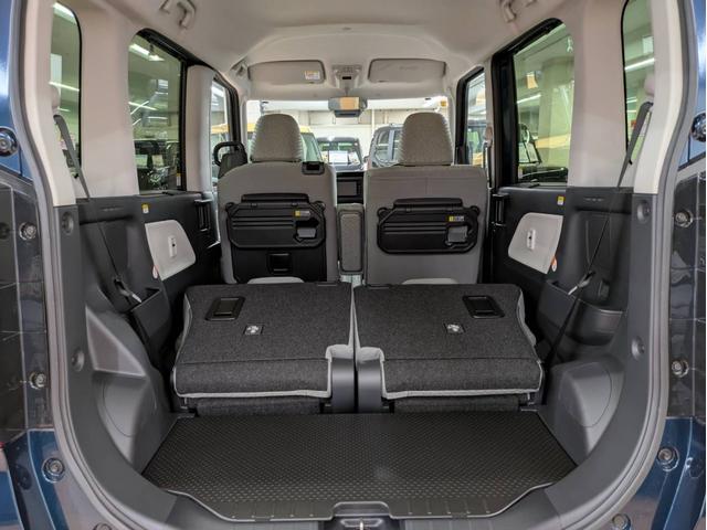 タント Ｘ　ナビ付　届出済未使用車　衝突被害軽減システム　盗難防止システム　オートライト　アイドリングストップ　バックカメラ　シートヒーター　オートエアコン　ＬＥＤヘッドライト　スマートキー　電動スライドドア（18枚目）