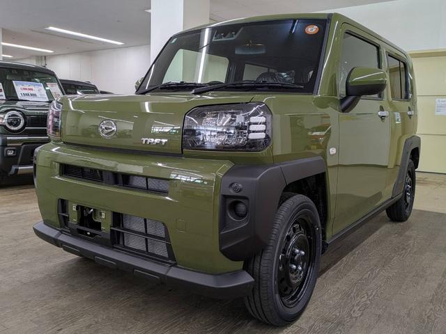 タフト Ｘ　衝突被害軽減システム　盗難防止システム　ＣＶＴ　オートライト　アイドリングストップ　バックカメラ　オートエアコン　ＬＥＤヘッドライト　スマートキー（6枚目）