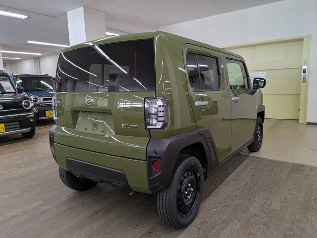 タフト Ｘ　衝突被害軽減システム　盗難防止システム　ＣＶＴ　オートライト　アイドリングストップ　バックカメラ　オートエアコン　ＬＥＤヘッドライト　スマートキー（11枚目）