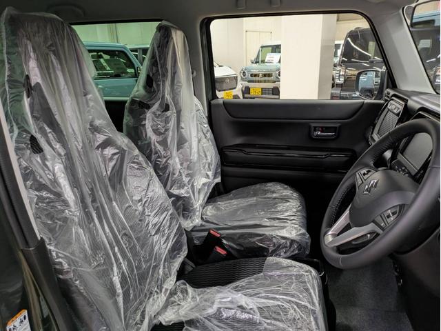 ハスラー ハイブリッドＸ　４ＷＤ　届出済未使用車　衝突被害軽減システム　盗難防止システム　オートライト　アイドリングストップ　シートヒーター　クルーズコントロール　オートエアコン　ＬＥＤヘッドライト　スマートキー　純正アルミ（2枚目）