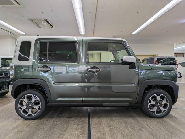ハスラー ハイブリッドＸ　４ＷＤ　届出済未使用車　衝突被害軽減システム　盗難防止システム　オートライト　アイドリングストップ　シートヒーター　クルーズコントロール　オートエアコン　ＬＥＤヘッドライト　スマートキー　純正アルミ（7枚目）