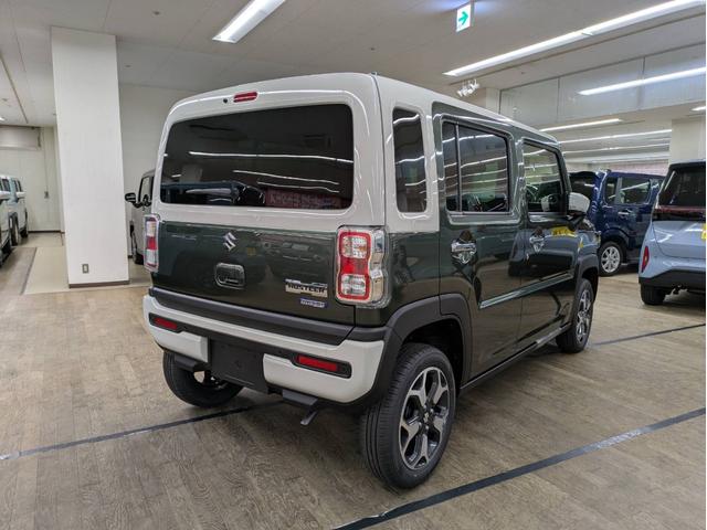 ハスラー ハイブリッドＸ　４ＷＤ　届出済未使用車　衝突被害軽減システム　盗難防止システム　オートライト　アイドリングストップ　シートヒーター　クルーズコントロール　オートエアコン　ＬＥＤヘッドライト　スマートキー　純正アルミ（10枚目）