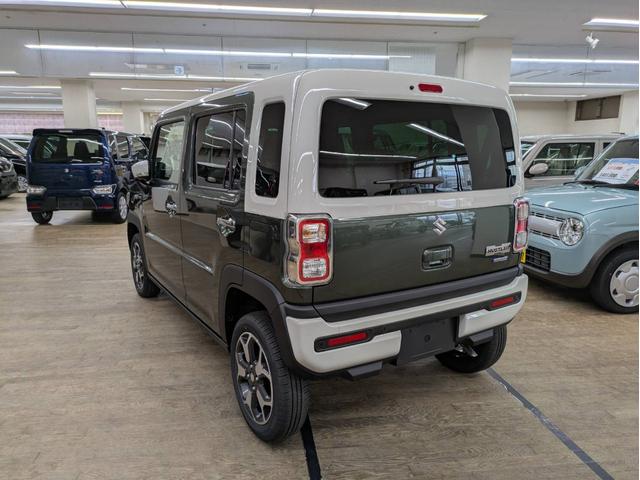 ハスラー ハイブリッドＸ　４ＷＤ　届出済未使用車　衝突被害軽減システム　盗難防止システム　オートライト　アイドリングストップ　シートヒーター　クルーズコントロール　オートエアコン　ＬＥＤヘッドライト　スマートキー　純正アルミ（11枚目）