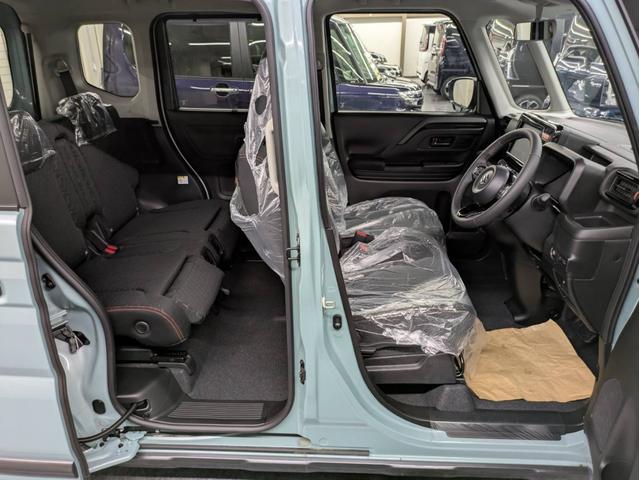 スペーシアギア ハイブリッドＸＺ　届出済未使用車　衝突被害軽減システム　盗難防止システム　アイドリングストップ　シートヒーター　オートエアコン　ＬＥＤヘッドライト　クルーズコントロール　スマートキー　両側電動スライド　純正ＡＷホイール（22枚目）