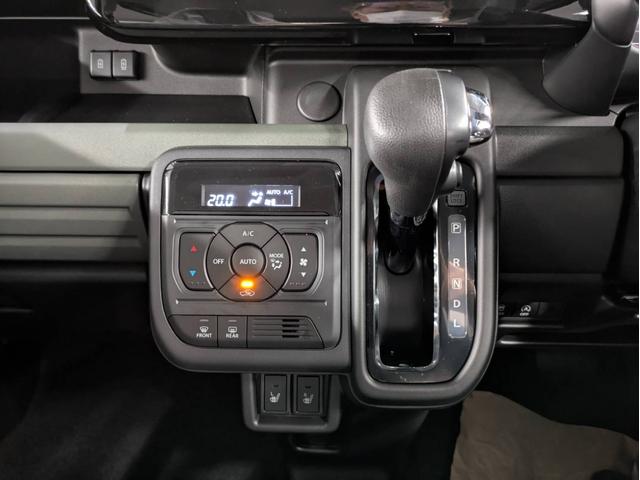 スペーシアギア ハイブリッドＸＺ　届出済未使用車　衝突被害軽減システム　盗難防止システム　アイドリングストップ　シートヒーター　オートエアコン　ＬＥＤヘッドライト　クルーズコントロール　スマートキー　両側電動スライド　純正ＡＷホイール（41枚目）