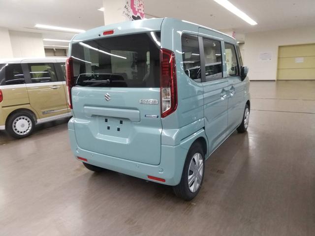 スペーシア ハイブリッドＧ　届出済未使用車　衝突被害軽減システム　盗難防止システム　ＣＶＴ　オートライト　アイドリングストップ　オートエアコン　スマートキー　スライドドア（8枚目）