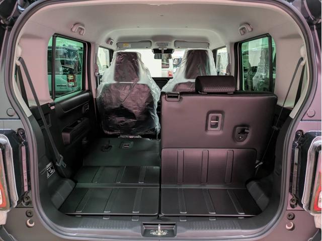 ハスラー タフワイルド 届出済未使用車 衝突被害軽減システム 盗難防止システム オートライト アイドリングストップ シートヒーター クルーズコントロール オートエアコン LEDヘッドライト スマートキー 純正AWホイール(11枚目)