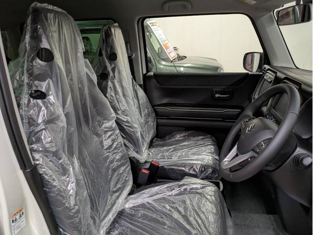 ハスラー タフワイルド 届出済未使用車 衝突被害軽減システム 盗難防止システム オートライト アイドリングストップ シートヒーター クルーズコントロール オートエアコン LEDヘッドライト スマートキー 純正AWホイール(24枚目)