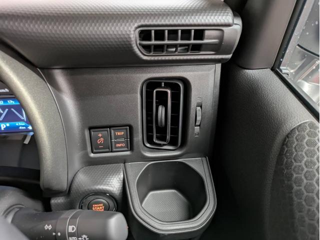 ハスラー タフワイルド 届出済未使用車 衝突被害軽減システム 盗難防止システム オートライト アイドリングストップ シートヒーター クルーズコントロール オートエアコン LEDヘッドライト スマートキー 純正AWホイール(27枚目)