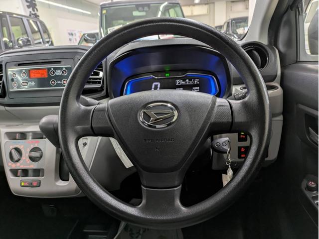 ミライース X SAIII 衝突被害軽減システム 盗難防止システム CVT オートライト アイドリングストップ キーレスエントリー コーナーセンサー CDチューナー LEDヘッドライト(23枚目)