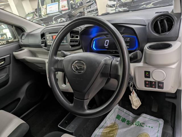 ミライース X SAIII 衝突被害軽減システム 盗難防止システム CVT オートライト アイドリングストップ キーレスエントリー コーナーセンサー CDチューナー LEDヘッドライト(27枚目)