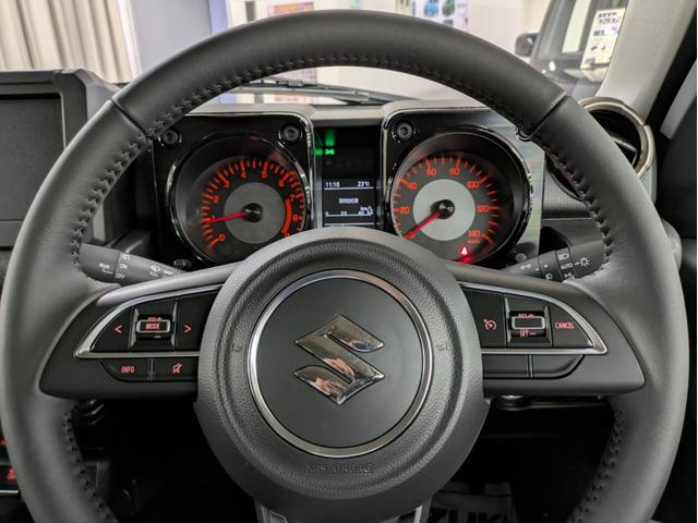 ジムニー ＸＣ　届出済未使用車　衝突被害軽減システム　盗難防止システム　オートライト　アイドリングストップ　シートヒーター　オートエアコン　ＬＥＤヘッドライト　クルーズコントロール　スマートキー　純正ＡＷホイール（34枚目）