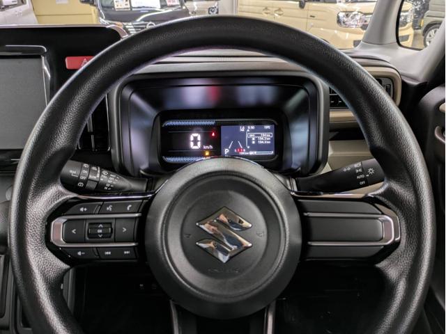 スペーシア ハイブリッドX 衝突被害軽減システム 盗難防止システム CVT オートライト アイドリングストップ シートヒーター オートエアコン LEDヘッドライト スマートキー 両側電動スライドドア(39枚目)