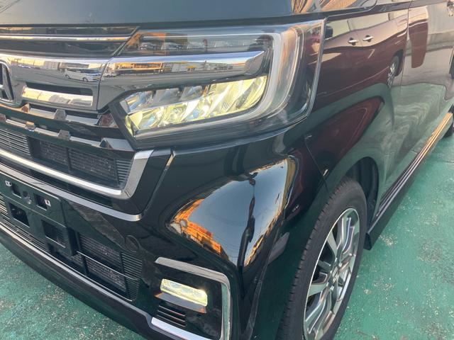 N-BOXカスタム L メモリーナビ フルセグTV バックカメラ Bluetoothオーディオ ETC 左側パワースライドドア スマートキー プッシュスタート 純正14インチアルミ LEDヘッドライト 衝突被害軽減システム(33枚目)