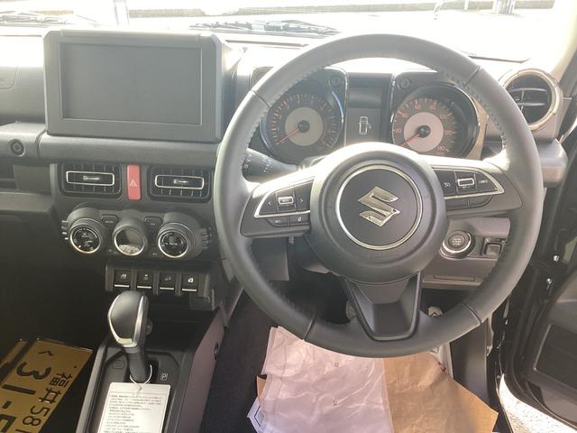 ジムニー XC XC 4WD スズキセーフティサポート クルーズコントロール AT ターボ 純正16アルミ LEDヘッドライト 革巻ハンドル オートマチックハイビーム LEDフォグライト スマートキー 背面タイヤ(2枚目)