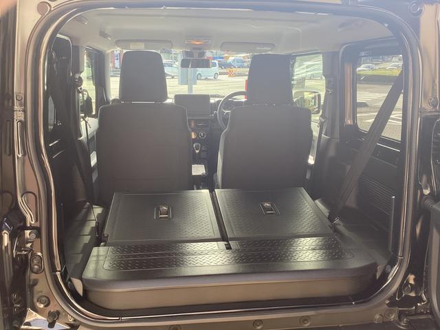 ジムニー XC XC 4WD スズキセーフティサポート クルーズコントロール AT ターボ 純正16アルミ LEDヘッドライト 革巻ハンドル オートマチックハイビーム LEDフォグライト スマートキー 背面タイヤ(18枚目)