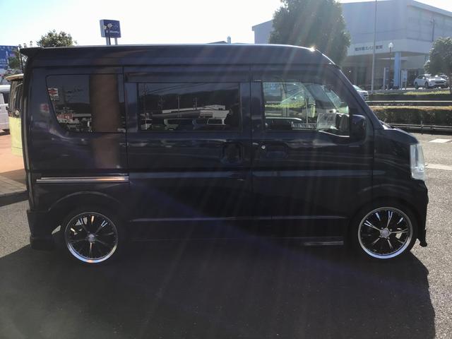 エブリイ ジョイン　４ＷＤ　ハイルーフ　簡易ベット仕様取外可　キャンピング　ナビ　バックカメラ　テイン車高調　衝突軽減ブレーキ　ＥＴＣ　ドラレコ　リアモニター　ＬＥＤヘッドライト　フォグライト　社外１６アルミ　５ＡＧＳ車（41枚目）